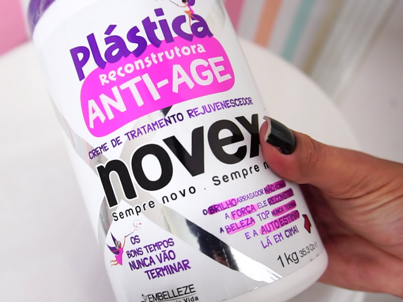 Novex, Creme de Tratamento Plástica Antiage 1 kg