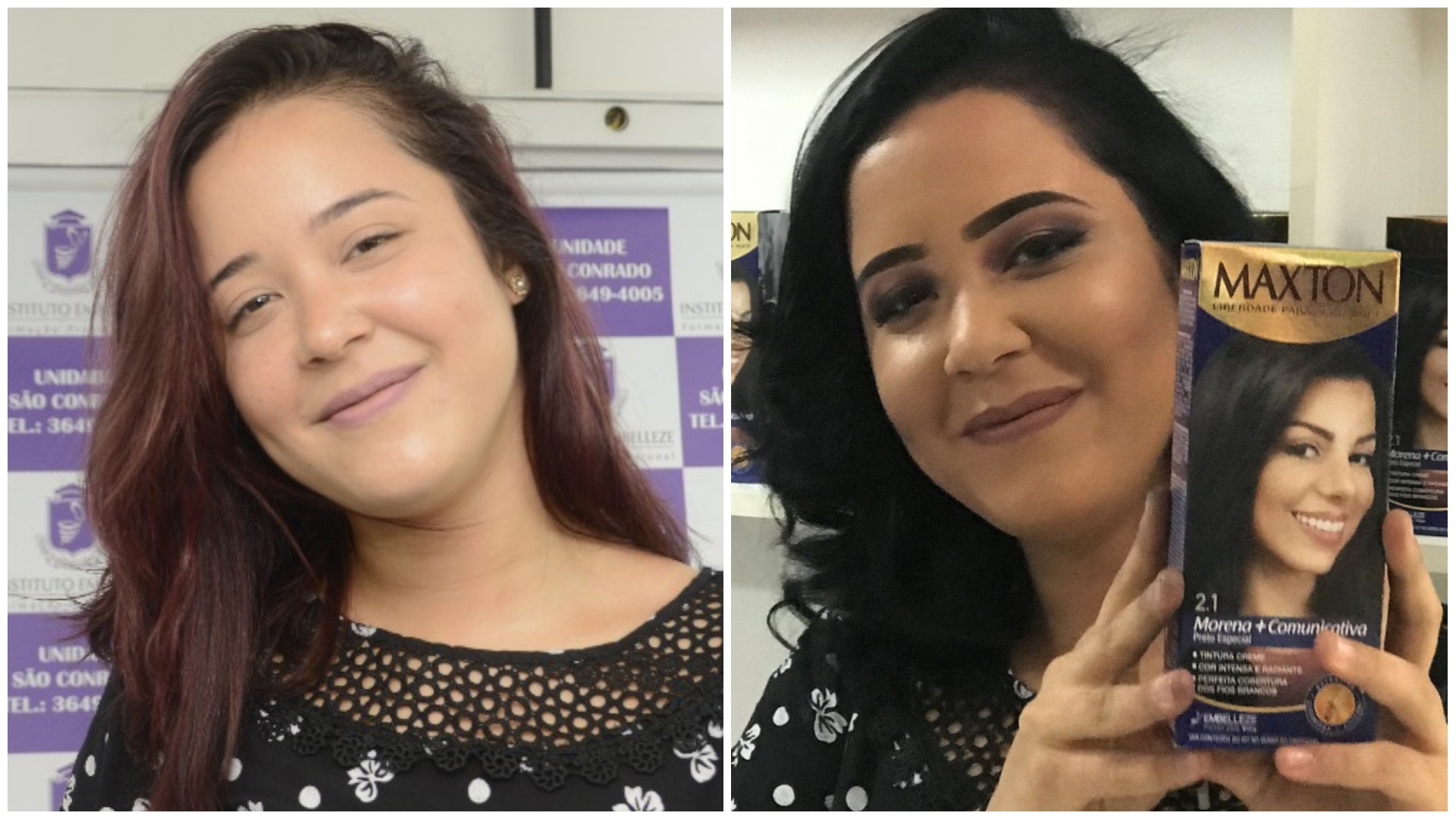 bonde das morenas maxton: rebeca queiroz - antes e depois