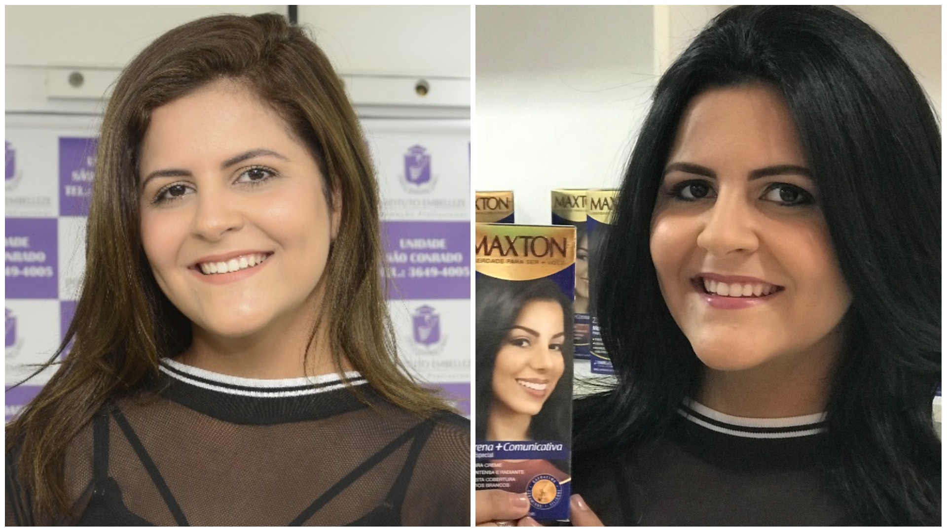 bonde das morenas maxton: andressa loureiro - antes e depois