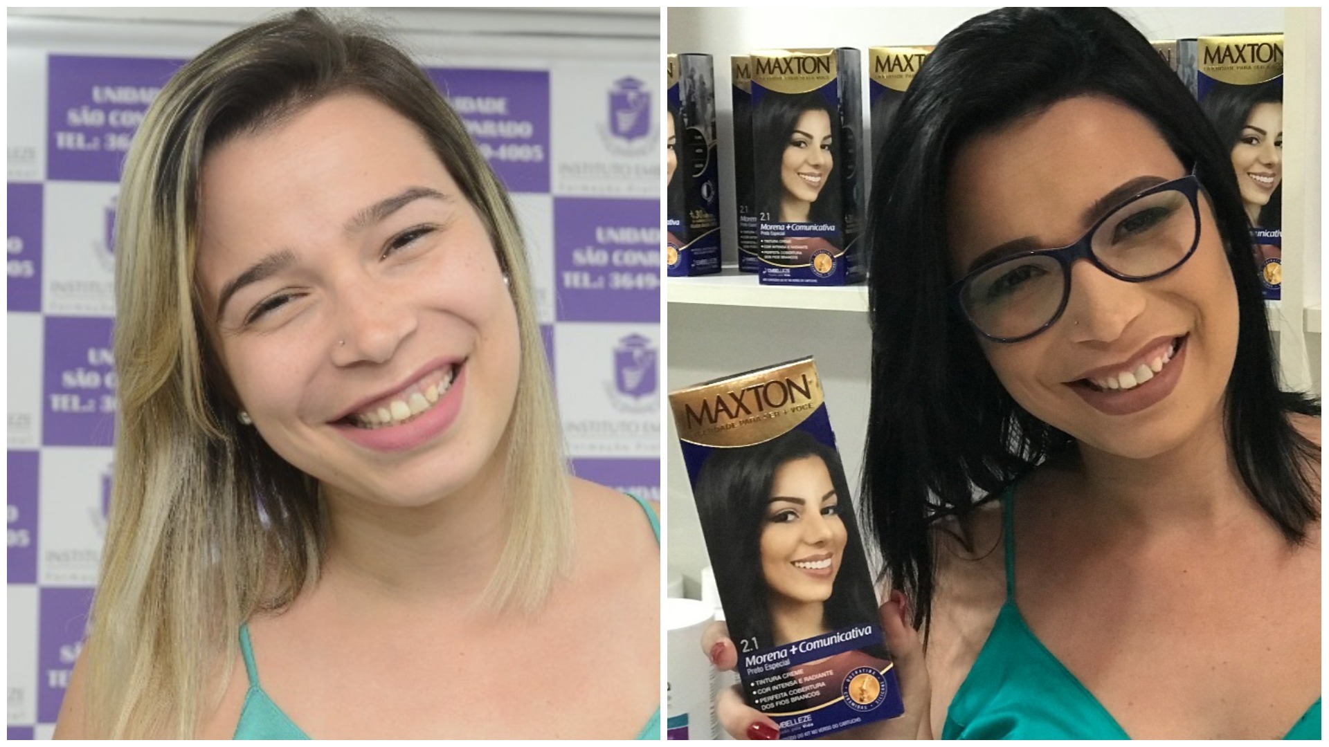 bonde das morenas maxton: emanoela alves - antes e depois